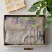 Schöne Wisteria überreicht gotisches Fenster Seidenpapier (Geschenk)