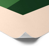 Schöne Wolfszene Poster (Ecke)