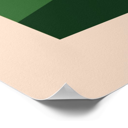 Schöne Wolfszene Poster (Ecke)