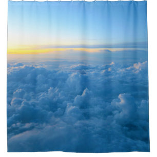 Schöne Wolke Duschvorhang