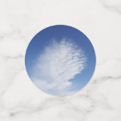 Schöne Wolke Konfetti (Klein Vorderseite)