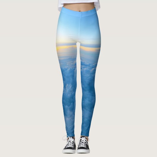Schöne Wolke Leggings (Vorderseite)