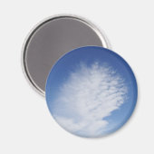 Schöne Wolke Magnet (Vorderseite/Rückseite)