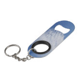 Schöne Wolke Mini Flaschenöffner (Vorderseite Schrägansicht)