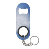 Schöne Wolke Mini Flaschenöffner (Rückseite)