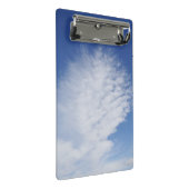 Schöne Wolke Mini Klemmbrett (Schrägansicht)