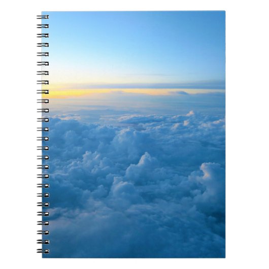 Schöne Wolke Notizblock (Vorderseite)