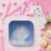 Schöne Wolke Pappteller (Party)