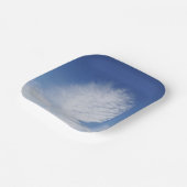 Schöne Wolke Pappteller (Gewinkelt)