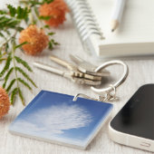 Schöne Wolke Schlüsselanhänger (Vorderseite rechts)