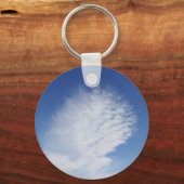 Schöne Wolke Schlüsselanhänger (Vorderseite)