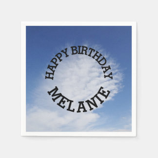 Schöne Wolke Serviette