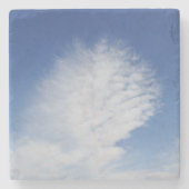 Schöne Wolke Steinuntersetzer (Vorderseite)