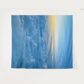 Schöne Wolke Wandteppich (Vorderseite (Horizontal))