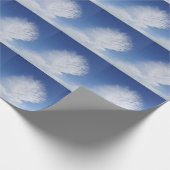 Schöne Wolken Geschenkpapier (Ecke)