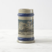 Schöne Wolken Grau / Blau 22 oz Stein Bierglas (Mittel)