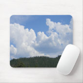 Schöne Wolken in den Bergen... Mousepad (Mit Mouse)