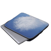 Schöne Wolken Laptopschutzhülle (Vorne Knopf)