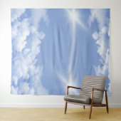 schöne Wolken Wandteppich (Beispiel (Horizontal))