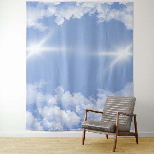 schöne Wolken Wandteppich (Beispiel)