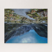 Schöne wolkige Landschaft in Neuseeland Puzzle (Horizontal)