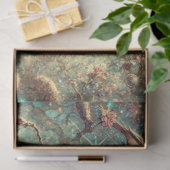 Schöne Wunderland Katze und Alice Dekoupage Seidenpapier (Geschenk)