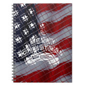 Schöne Wünsche frohe Weihnachten aus den Vereinigt Notizblock (Vorderseite)