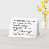 SCHÖNE WÜNSCHE FÜR FAMILIEN UND FREUNDE KARTE (Gelbe Blume)