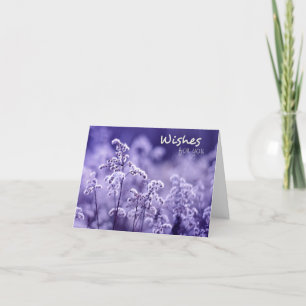 Schöne Wünsche Geburtskarte Karte