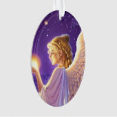 Schöne Wunschgel-Ornament Ornament (Vorderseite)