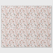 Schöne Wüstentöne Terrazzo Muster Geschenkpapier (Flach)