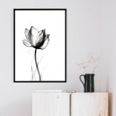 Schöne Xray Tulip Art Print Poster