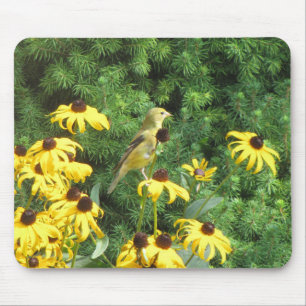 Schöne Yellow Bird Mouse Pad Mousepad