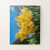 Schöne Yellow Daffodien Puzzle (Vertikal)