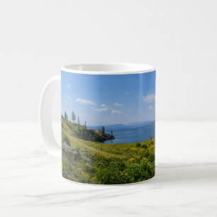 Schöne Yellowstone Lake Coffee Tasse