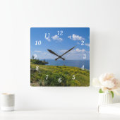 Schöne Yellowstone Wall Clock Quadratische Wanduhr (Zuhause)