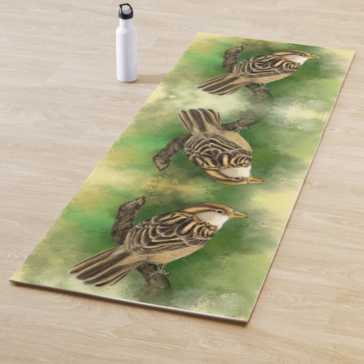 Schöne Yoga Mat Little Sparrows Yogamatte (Beispiel)