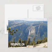 Schöne Yosemite Postcard! Postkarte (Vorne/Hinten)