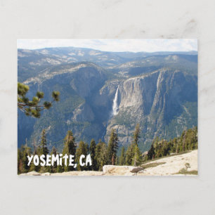 Schöne Yosemite Postcard! Postkarte