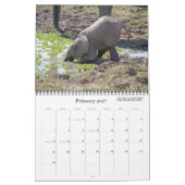 SCHÖNE ZAMBIEN UND BOTSWANA WILDLIFE KALENDER (Feb 2027)