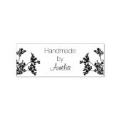 Schöne zarte Blume Handmade Holz Art Briefmarke Gummistempel (Prägung)