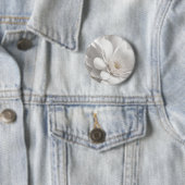 Schöne zarte weiße Blume Button (Beispiel)