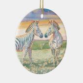 Schöne Zebra Keramik Ornament (Rechts)