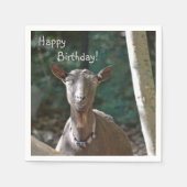 Schöne Ziege Serviette (Vorderseite)