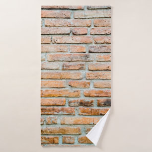 Schöne Ziegelwand Alt klassischabstract, Architekt Badehandtuch