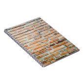 Schöne Ziegelwand Altes Klassikerhaus, Architektur Notizblock (Rechte Seite)