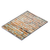 Schöne Ziegelwand Altes Klassikerhaus, Architektur Notizblock (Linke Seite)