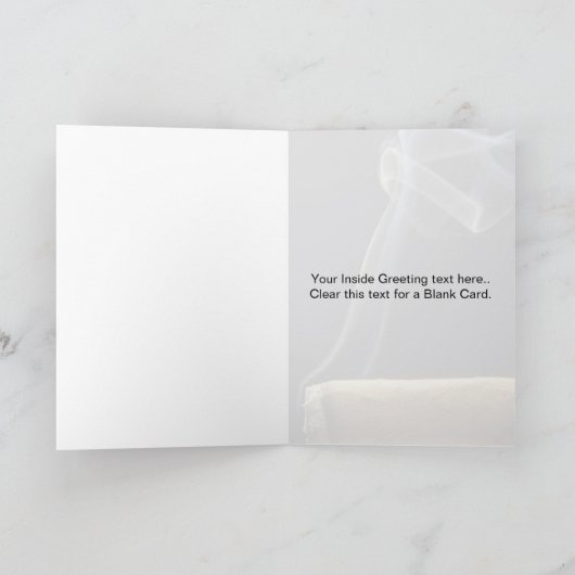 Schöne Zigarre mit Rauche Karte (Innenseite)