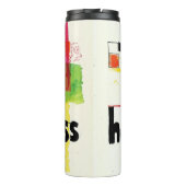 Schöne Zitate NO.1 Thermaltumoren Thermosbecher (Rückseite)