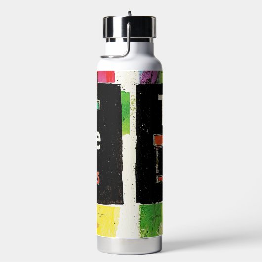 Schöne Zitate NO.2 Wasserflasche Trinkflasche (rechts)